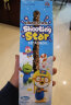 啵乐乐巧克力棒夹心饼干长条儿童宝宝零食饼干盒装54g 跳跳糖味 实拍图
