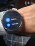 华为手表GT3 Pro蓝牙通话运动智能两周续航ECG心电图体温血氧监测高端商务时尚腕表 GT3 Pro时尚款【钛金属表+灰色真皮表带】 实拍图
