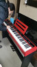 Nux纽克斯电钢琴88键重锤成人初学者幼师便携式智能数码考级电子钢琴 NPK-2电钢琴+木琴架+三踏 实拍图