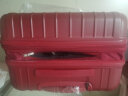爱华仕行李箱男拉杆箱女大容量陪嫁旅行箱24英寸密码箱可扩展箱中国红 实拍图