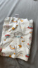 童颜新生婴儿包单产房纯棉襁褓裹布包巾包被宝宝春夏睡袋抱被2条装 实拍图