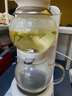 鸣盏养生壶闷茶电烧水壶玻璃花茶壶即热茶台一体机办公茶具套装泡茶器 0.5L /MZ-1151 实拍图