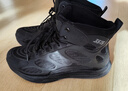 强人男靴防穿刺户外训练短靴子加绒保暖运动骑行靴 JD013R 黑色 42 实拍图