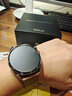 华为手表WATCH GT3男女款两周续航血氧心率蓝牙通话体温监测运动智能电话手表 时尚款(含棕咖色真皮表带+随机备用表带) 实拍图