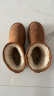 海澜之家（HLA）雪地靴女款加绒加厚面包鞋女百搭时尚HDAXZW4ADJ011 驼色36 晒单实拍图