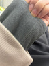 猫人（MiiOW）男士保暖内衣阳离子秋衣超柔绒加绒加厚可外穿螺纹领时尚保暖上衣 实拍图