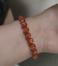 雅薇妮天然金草莓晶金太阳石手链金沙橙日光石手串女礼物 金太阳手串7mm 实拍图