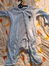 婧麒婴儿衣服夏季薄款新生宝宝提花连体衣纯棉空调服爬服夏装单件 宇航员蓝 90cm 实拍图