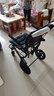 立善超轻折叠轮椅老人小型手推车手动轻便旅行可上飞机铝合金残疾康复 豪华减震加宽款丨汽车级减震丨增高靠背丨拉杆/L16 实拍图