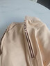 言楚雨尘 春秋季时尚休闲运动套装女三件套春秋装韩版棉质马甲卫衣运动服 2919款-杏色【春秋款】三件套 XL/建议体重108-120斤左右 实拍图