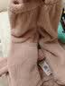 浪莎【法兰绒】儿童睡衣女童睡衣秋冬季加厚保暖中大童少女家居服套装 实拍图