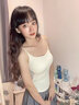 铂呐苓背心文胸一体式春夏百搭带胸垫吊带内搭打底上衣女美背内衣 收腰吊带背心【杏色】 实拍图