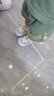 江博士（DR·KONG）春季男女宝宝休闲透气网布婴儿步前鞋 轻便魔术贴舒适透气儿童鞋 白/蓝 21码 脚长约12.0-12.6 晒单实拍图