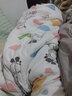巴布豆婴儿睡袋秋冬恒温纯棉儿童分腿式睡袋冬季加厚豆豆绒宝宝防踢被子 海底【厚夹棉240g/建议0-15°】 110(适合身高100-120cm/4-6岁】 实拍图