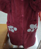 妍艺诗睡衣女冬小怪兽珊瑚绒加厚夹棉家居服套装玉桂狗睡袍女睡裙 草莓熊【睡袍+裤子】 L/XL【推荐125-185斤】 实拍图