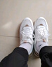 回力男鞋透气运动鞋男网面薄款休闲鞋 3178 白/卡其 41 实拍图