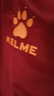 KELME /卡尔美定制足球服男套装比赛透气短袖V领组队服印字印号球衣 枣红荧光橙 XL 实拍图