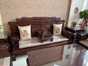 祥蕴阁红木家具印尼黑酸枝学名阔叶黄檀财源滚滚实木沙发客厅组合 实拍图