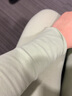 松山棉店【轻薄养肤衣】保暖秋衣秋裤男可打底轻薄保暖内衣女打底衫冬 女士-浅紫-上衣 M （女士160，男士170） 实拍图