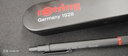 红环（rOtring）自动铅笔2.0mm 铅芯不易断 德国高颜值专业绘图工具-Pro系列黑色单支装 实拍图