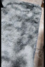 南极人NanJiren 地毯 长绒客厅卧室沙发地毯床边毯 白灰扎染 70*160cm 实拍图