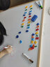 SOFS儿童画板磁性可擦写双面小黑板家用宝宝涂鸦写字板白板画画板画架 【方型】XL码 无底座 实拍图