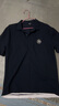 真维斯（Jeanswest）Polo衫男夏季重磅假两件短袖上衣宽松大码美式潮牌翻领半袖保罗衫 藏青 M 建议体重95-130斤 实拍图