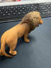 思乐（Schleich S）仿真动物模型 老虎狮子狼豹白虎猞猁男女孩儿童玩具生日礼物3+ 狮子14812 实拍图