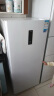 美的176升风冷无霜家用立式冰柜母乳冷藏柜冷冻柜转换抽屉式冷柜-30℃囤货小型全冷冻冰箱BD/BC-176WEM 实拍图