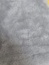 猫人男士睡衣男冬季珊瑚绒长袖套头加绒可外穿法兰绒家居服浅灰3XL 晒单实拍图