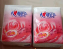 心相印（Mind Act Upon Mind）手帕纸玫瑰小包纸巾 婚宴面巾纸餐巾纸迷你手帕纸便携式实惠装 3层 8片*100包 实拍图