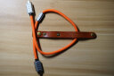 奥睿科（ORICO）兼容雷电4数据线USB4全功能Type-C充电线PD240W快充8K投屏40Gbps适用苹果15 B1-0.5米橙 实拍图