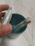 无泥（WUNI） ins北欧莫兰迪马克杯子带盖勺简约哑光撞色陶瓷创意奶茶家用水杯 抹茶绿-宝马杯 配盖勺 实拍图