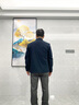 沙驰（SATCHI）男士夹克行政干部款秋冬新款翻领新商务外套男【防泼水】 藏青 M 48/170 实拍图