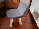 百目源凳子家用矮凳靠背小椅子客厅沙发凳实木板凳宝宝小凳子门口换鞋凳 深灰色【高40cm】 实拍图