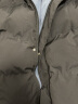 NASA LIKE官方潮牌棉服冬季加厚连帽外套保暖男士棉衣羽绒棉服情侣大码棉袄 黑色+1535黑色加绒 3XL（建议160-180斤） 实拍图