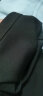 啄木鸟（TUCANO）休闲裤男商务时尚西装裤弹力修身百搭裤子男装 黑色【厚款】30 实拍图