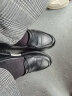爱步（ECCO）爱步(ECCO)单鞋女乐福鞋厚底一脚蹬 摩登系列49001301001 黑色36 实拍图