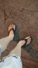 大嘴猴（paul frank）人字拖男士夏季软底沙滩鞋女士夹趾室内居家凉拖鞋 黑色 44-45  实拍图
