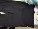 米度丽孕妇裤春秋外穿冬季加厚保暖孕妇装秋冬长裤孕妇裤子宽松 樱花绒款-活性黑 XL码（建议：120-150斤） 实拍图