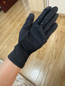 UV100防晒手套女春夏季防紫外线薄款透气开车骑行防滑触屏22503暗夜黑 实拍图