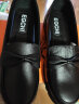 宜驰（EGCHI）女鞋子单中老年妈妈鞋子女士皮鞋乐福鞋 H7523 黑色 39 实拍图