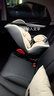 贝蒂乐儿童汽车安全座椅四档舒适调节0-4岁婴儿宝宝可坐可躺通用坐椅 豪华灰+ISOFIX带 实拍图