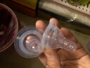 爱得利（evorie）奶嘴 宽口径 液体硅胶婴儿奶嘴 (十字孔) 9个月以上适用 2只装 实拍图