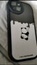 霸时代 适用 iPhone15Pro手机壳苹果15pro保护套硅胶软壳防摔镜头全包iPhone小羊皮外壳女男款黑色粉刷熊 晒单实拍图