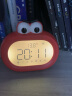 BBA闹钟 学生儿童用倒计时器智能充电夜光创意电子钟蓝牙  大嘴红色 实拍图