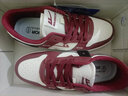 回力男鞋板鞋男2025秋季新款运动鞋子女小众百搭情侣鞋子女休闲鞋子男 白红色 -1108M 40 实拍图