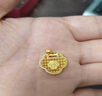 六桂福珠宝黄金吊坠女款足金999福字锁包挂坠项链新年礼物送女友生日 4.45g【不含链】 实拍图