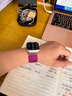 泰阁诗雅适用苹果手表表带apple iwatch s11/10/9表带S8/S7/6/5/SE金属磁吸渐变米兰尼斯腕带 渐变紫玫金 适用38/40/41/42mm表盘 实拍图