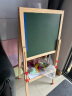 QZMTOY儿童画画工具双面磁性升降画板黑白板写字板早教套装文具画架 晒单实拍图